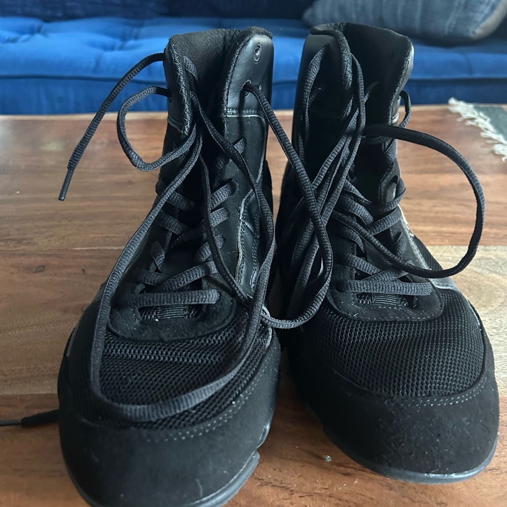 Hayabusa Size 7 Black Men's Wrestling/Pro Boxing Shoes - Picture 4 of 5